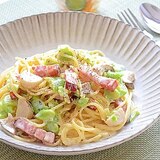 ソラマメのクリームパスタ